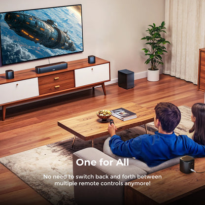 7.1Ch Sound Bar for TV with Dolby Atmos&Smart App Control, Home Theater Sound System Bluetooth Speaker with Subwoofer